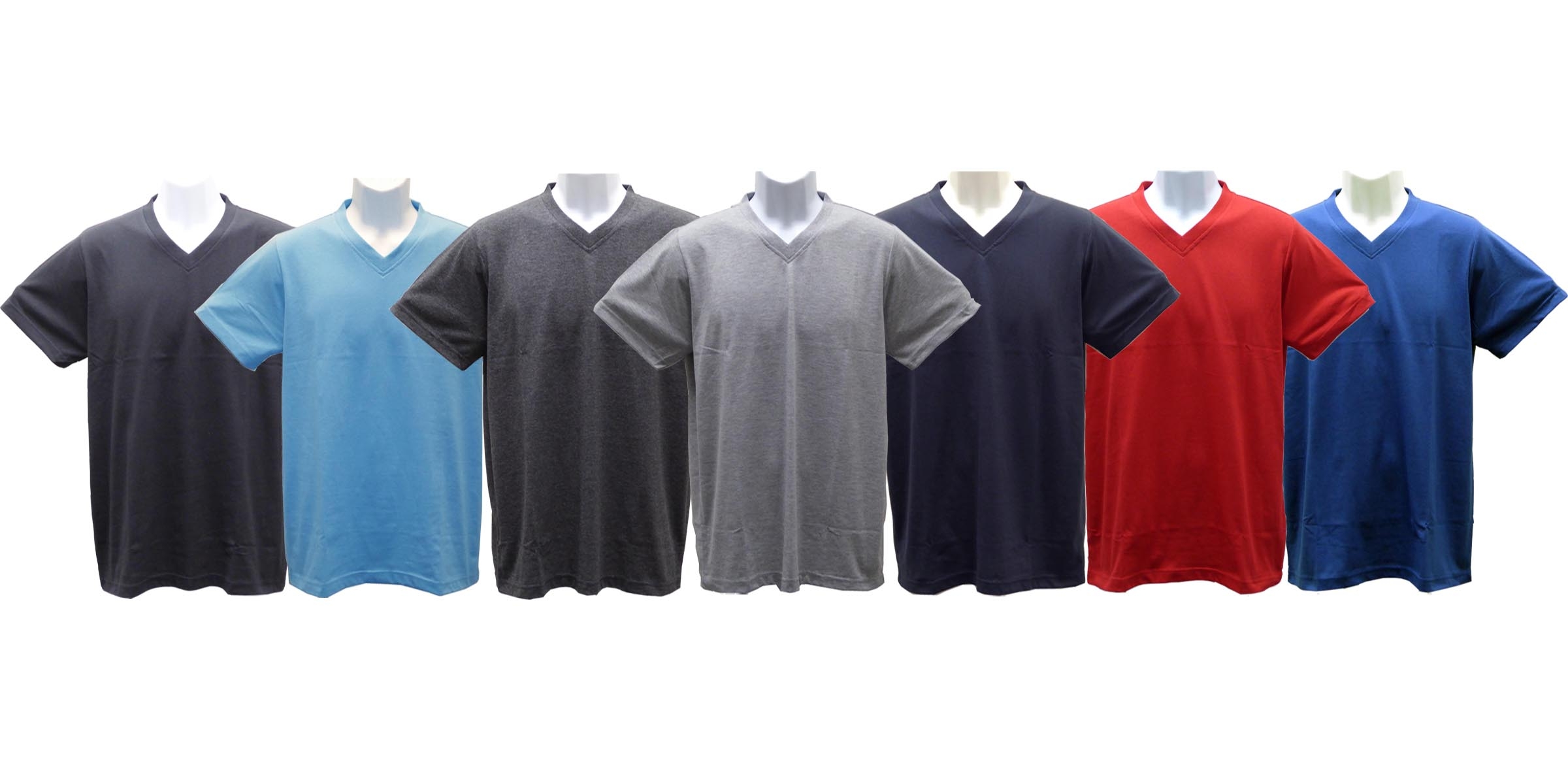 Adult Short-Sleeve V-Neck Jersey T-Shirt 
